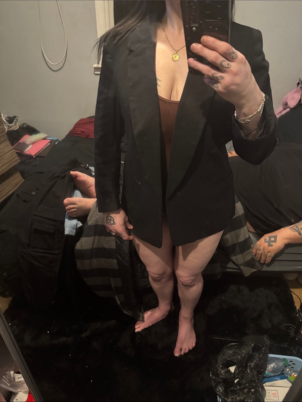 Jones New York Black womsnsnTailored dress Blazer - Picture 8 of 10
